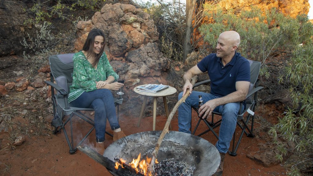Kings Creek Station - Dreamtime Escarpment, Campfire