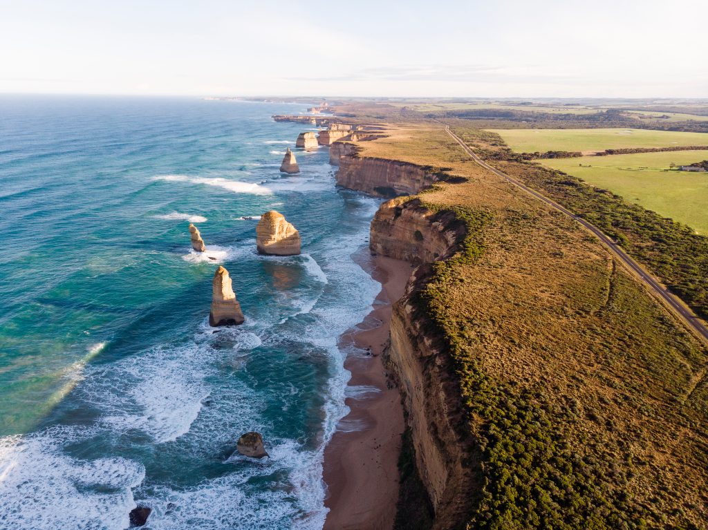 Twelve,Apostles,From,The,Air,,Victoria.